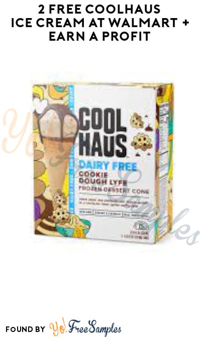 2 FREE Coolhaus Ice Cream 3-Packs at Walmart + Earn A Profit (Ibotta, Coupon + Rebate Required)