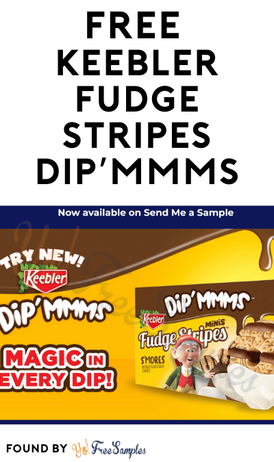 FREE Keebler Fudge Stripes Dip’MMMs from Send Me A Sample (Google Assistant or Alexa Required)