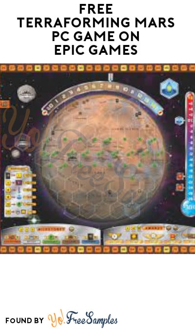 FREE Terraforming Mars PC Game on Epic Games (Account Required)