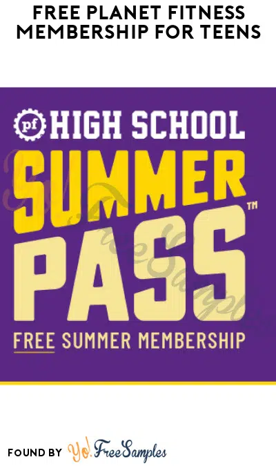 FREE Planet Fitness Membership for Teens (Ages 14-19 Only + Pre-Register Now)