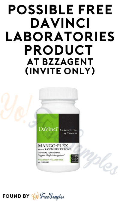 Possible FREE Davinci Laboratories Product At BzzAgent (Invite Only)