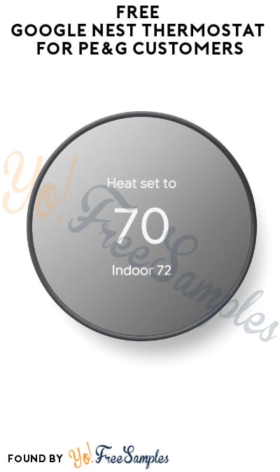 FREE Google Nest Thermostat for PE&G Customers