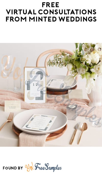 FREE Virtual Consultations from Minted Weddings