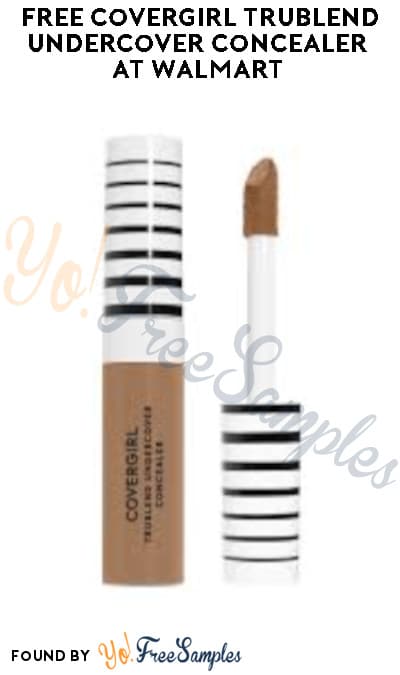 FREE Covergirl TruBlend Undercover Concealer at Walmart (Clearance + Coupons App Required)
