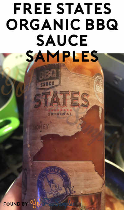 FREE States Organic BBQ Sauce Samples