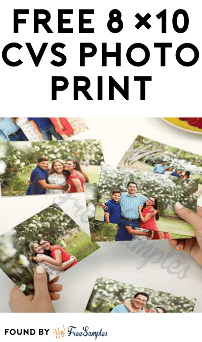 FREE 8×10 CVS Photo Print (In-Store Pick Up Required)