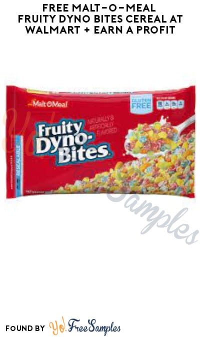 FREE Malt-O-Meal Fruity Dyno Bites Cereal at Walmart + Earn A Profit (Shopkick Required)