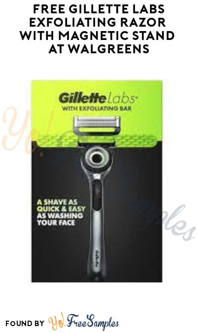 FREE Gillette Labs Exfoliating Razor with Magnetic Stand at Walgreens (Account/ Coupon & Ibotta Required)