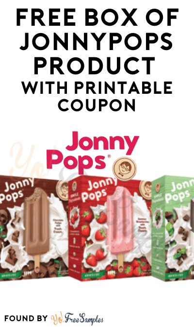 FREE Box of JonnyPops Product with Printable Coupon