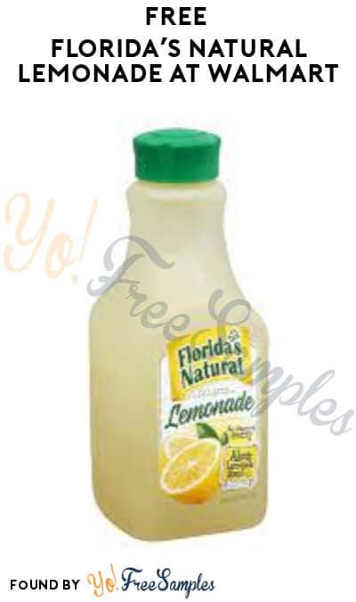FREE Florida’s Natural Lemonade at Walmart (Coupons App & Ibotta Required)