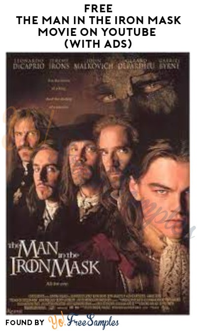 FREE The Man in The Iron Mask Movie on YouTube (With Ads)