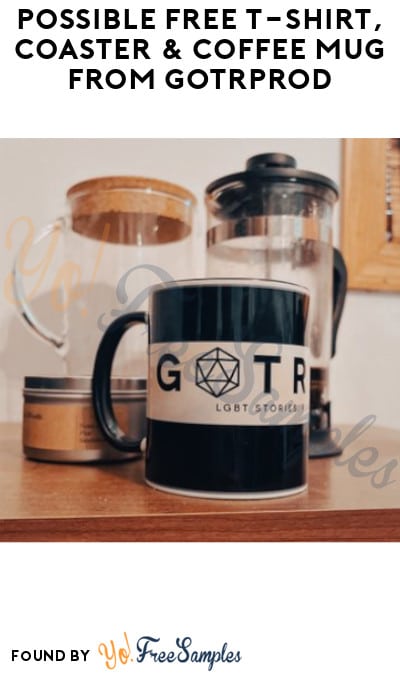 Possible FREE T-Shirt, Coaster & Coffee Mug from GOTRPROD