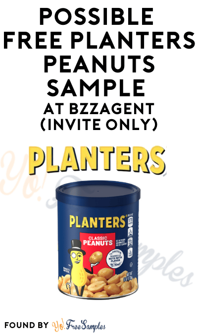 Possible FREE Planters Peanuts Sample At BzzAgent (Invite Only)