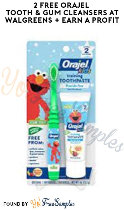 2 FREE Orajel Tooth & Gum Cleansers at Walgreens + Earn A Profit (Swagbucks & Checkout 51 Required)
