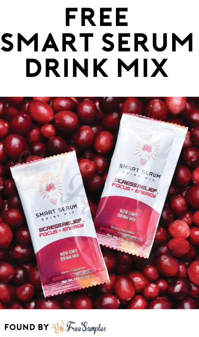 FREE Smart Serum Drink Mix Sample