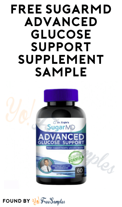 FREE SugarMD Advanced Glucose Support Supplement Sample