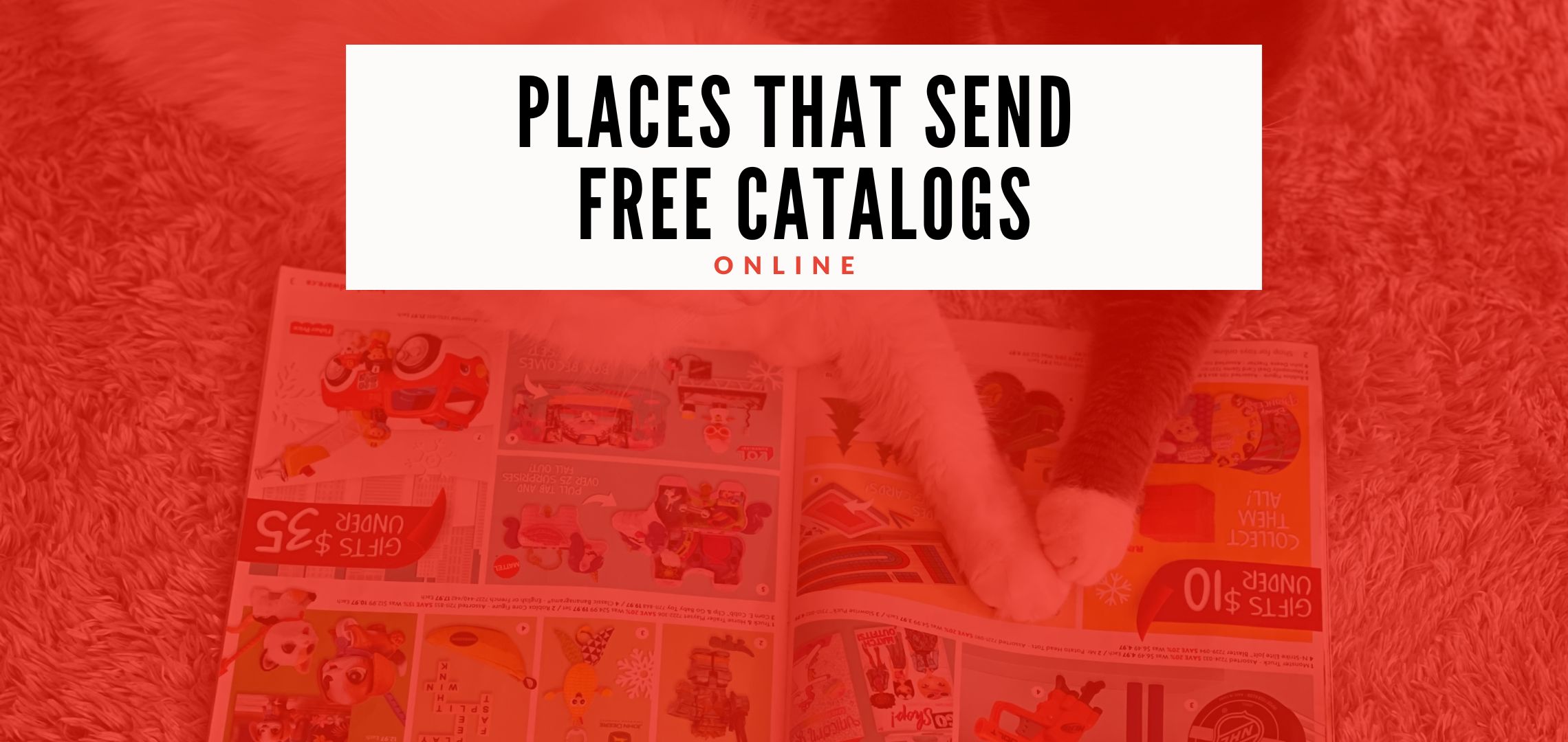 Places That Send Free Catalogs By Mail Online