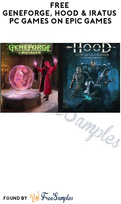 FREE Geneforge, Hood & Iratus PC Games on Epic Games (Account Required)