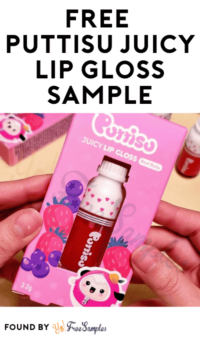 FREE Puttisu Juicy Lip Gloss Sample