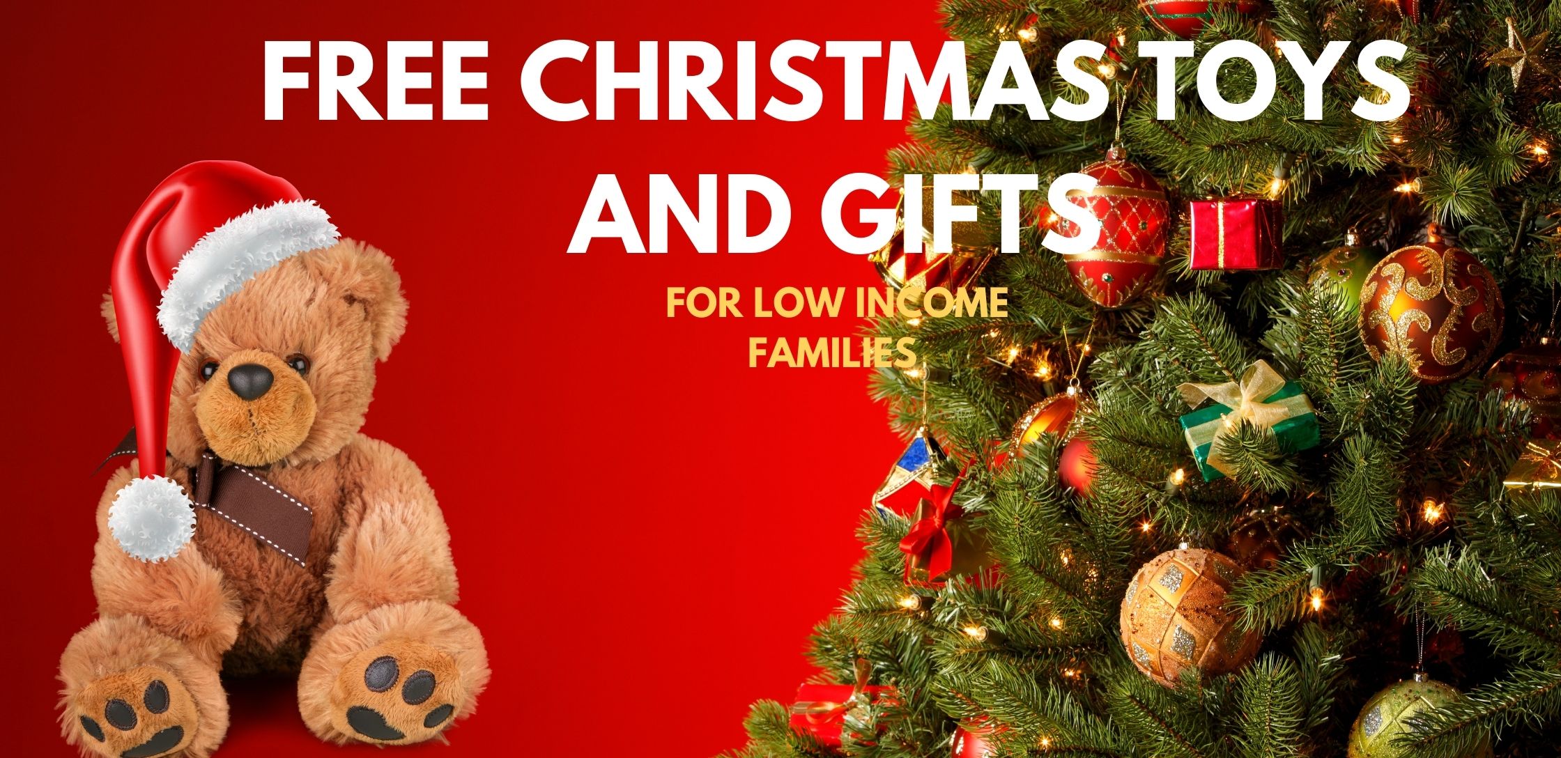 Free Christmas Toys And Gifts For Low Families