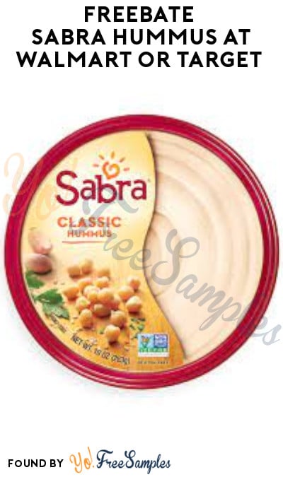 FREEBATE Sabra Hummus at Walmart or Target (Fetch Rewards Required)