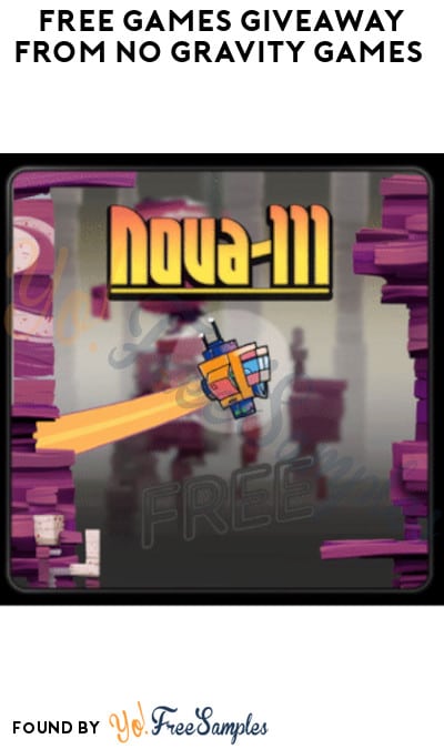 FREE Games Giveaway from No Gravity Games (Previous Purchase Required)