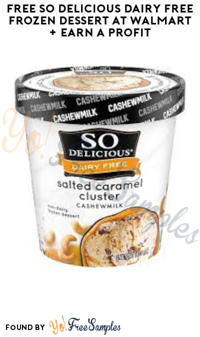 FREE So Delicious Dairy Free Frozen Dessert at Walmart + Earn A Profit (Ibotta Required)