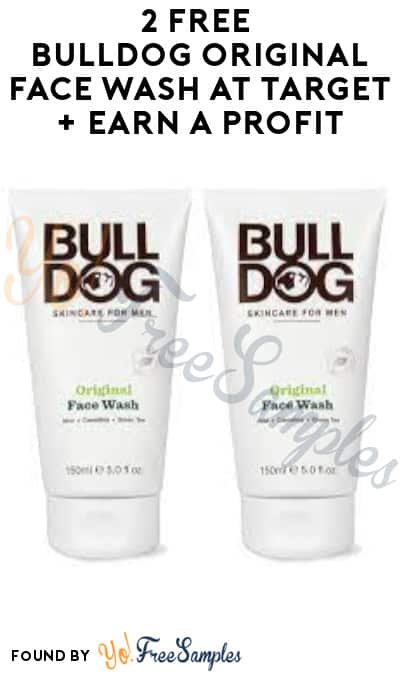 2 FREE Bulldog Original Face Wash at Target + Earn A Profit (Ibotta & Target Circle & Coupons App Required)