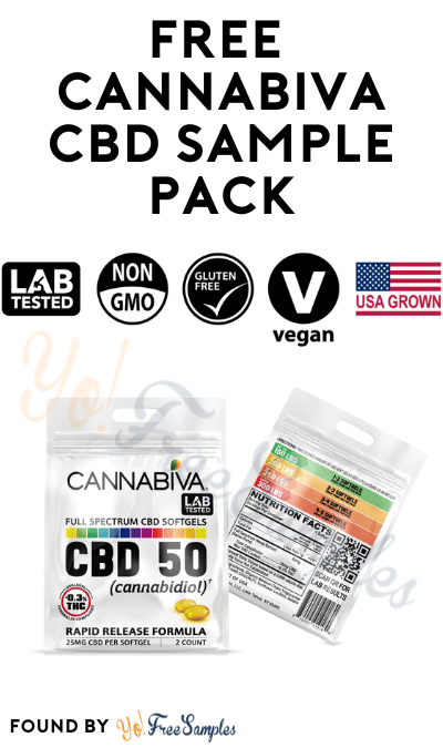 FREE Cannabiva CBD Sample Pack