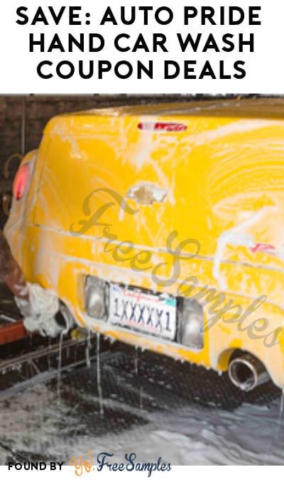 SAVE: Auto Pride Hand Car Wash Coupon Deals 