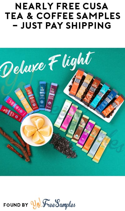 Nearly FREE Cusa Tea & Coffee Samples – Just Pay Shipping