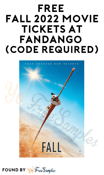 FREE Fall 2022 Movie Tickets At Fandango (Code Required)