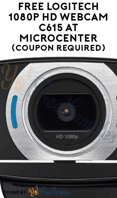 FREE Logitech 1080p HD Webcam C615 at Microcenter (Coupon Required)
