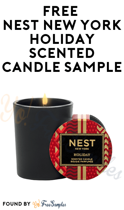 FREE NEST New York Holiday Scented Candle Sample