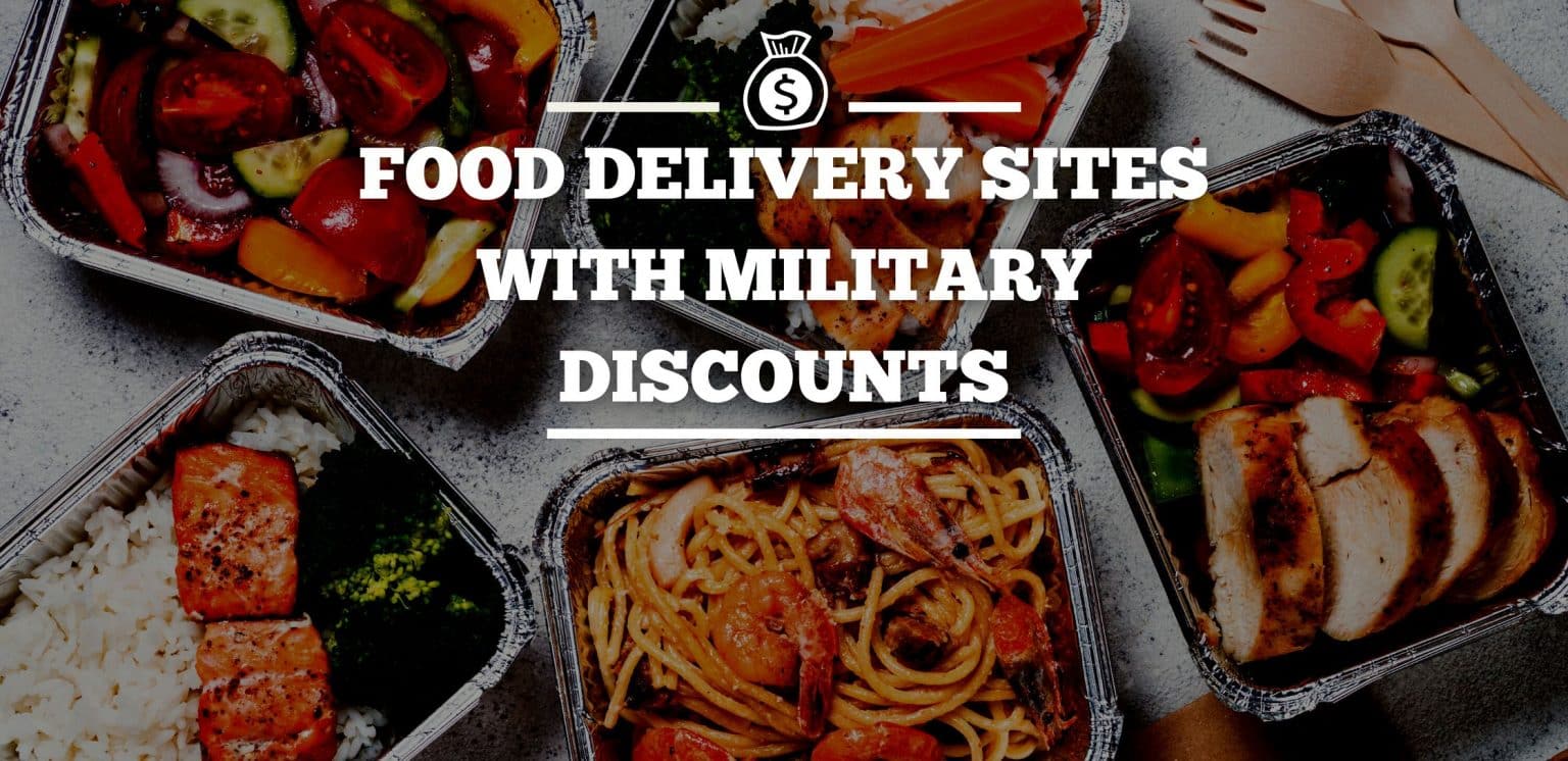 Food Delivery Sites With Military Discounts