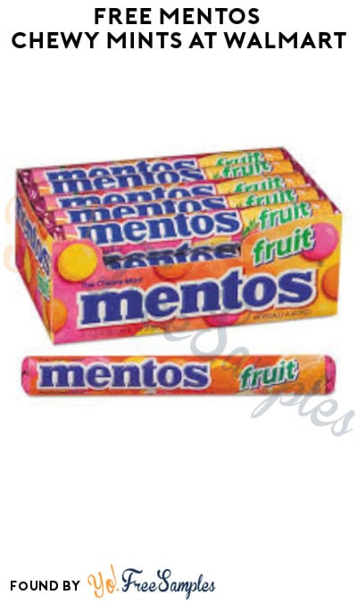 FREE Mentos Chewy Mints at Walmart (Shopkick Required)
