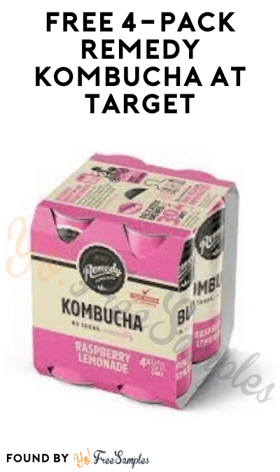 FREE 4-Pack Remedy Kombucha at Target (Ibotta & Target Circle Coupon Required)