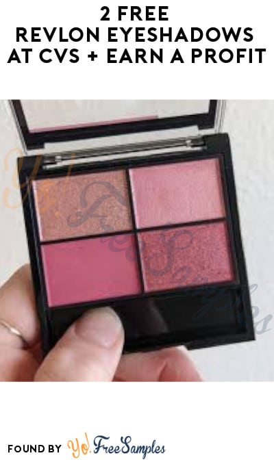 2 FREE Revlon Eyeshadows at CVS + Earn A Profit (Account/Coupon Required)