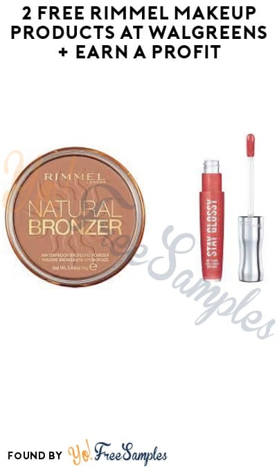 2 FREE Rimmel Makeup Products at Walgreens + Earn A Profit (Coupon + Ibotta Required)
