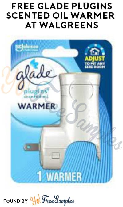 FREE Glade PlugIns Scented Oil Warmer at Walgreens (Account/Coupon Required)