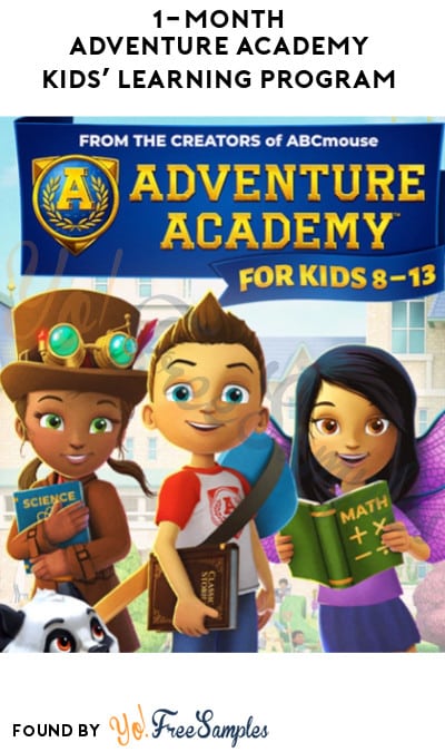 1-Month Adventure Academy Kids’ Learning Program (Credit Card Required)
