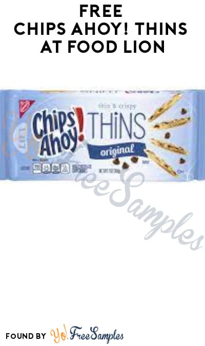 FREE Chips Ahoy! Thins at Food Lion (Food Lion MVP Members/Coupon Required)