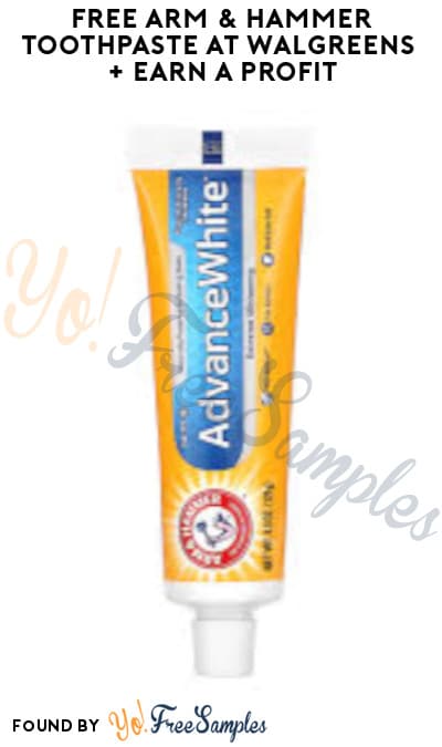 FREE Arm & Hammer Toothpaste at Walgreens + Earn A Profit (Account & Ibotta Required)