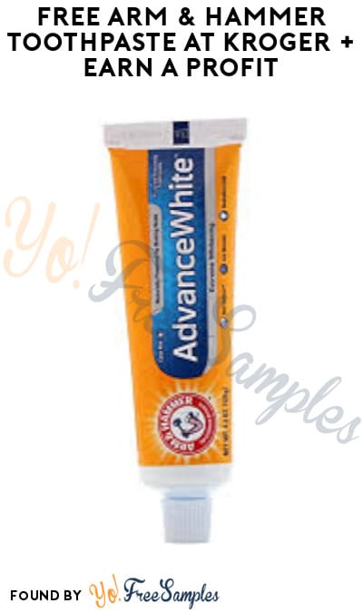 FREE Arm & Hammer Toothpaste at Kroger + Earn A Profit (Account/Coupon & Ibotta Required)