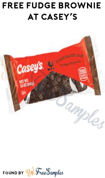 FREE Fudge Brownie at Casey’s (Select Areas + Rewards/Coupon Required)