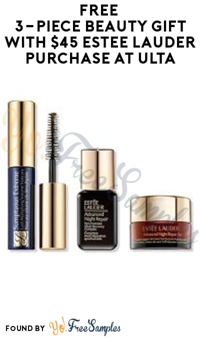 FREE 3-Piece Beauty Gift with $45 Estee Lauder Purchase at Ulta (Online Only)