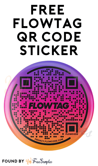 FREE Flowtag QR Code Sticker