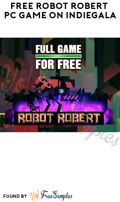 FREE Robot Robert PC Game on Indiegala (Account Required)