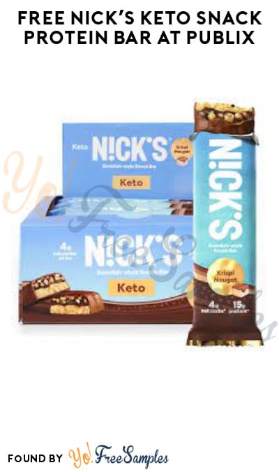 FREE Nick’s Keto Snack Protein Bar at Publix (Account/Coupon Required)