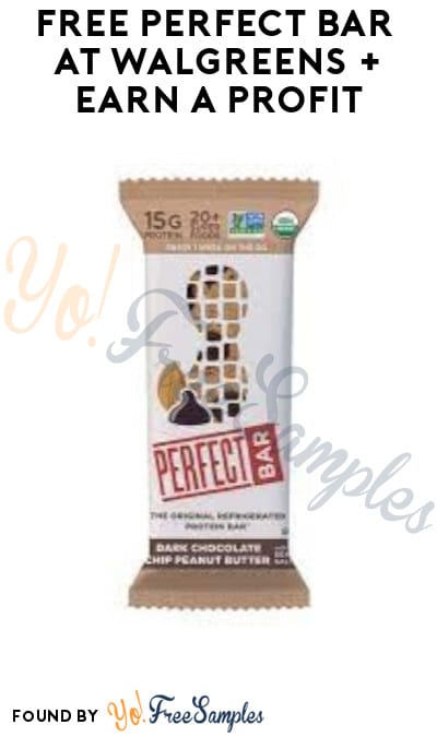 FREE Perfect Bar at Walgreens + Earn A Profit (Rebate & Ibotta Required)